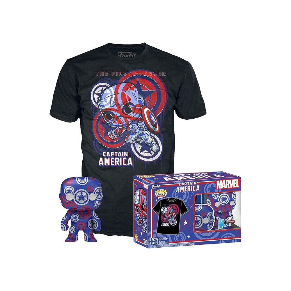 Funko Tees Size L - Captain America (Art Series) [Special Edition] #36