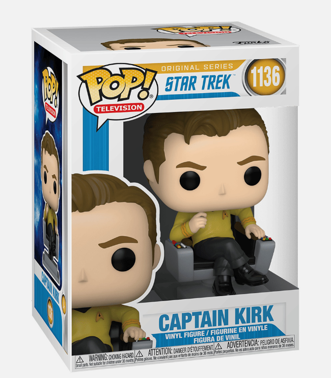 Funko Pop! Vinyl: Star Trek - Captain Kirk #1136