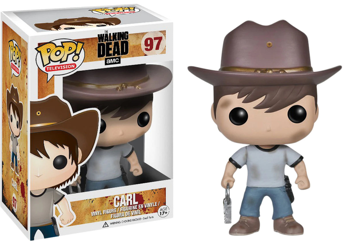 Funko Pop! The Walking Dead: Carl #97 (shelf wear)