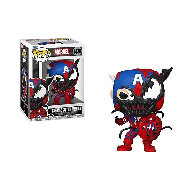Funko Pop! Carnage Captain America #1436