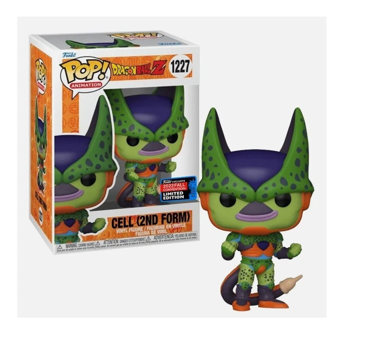 Funko Pop! Dragon Ball Z: Cell (2nd Form) (2022 Fall Convention) #1227