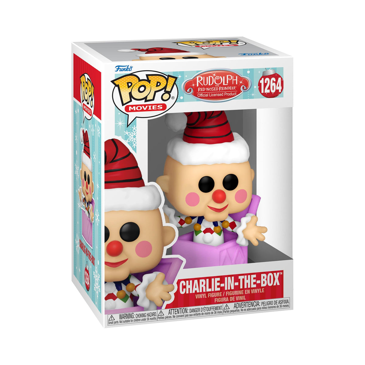 Funko Pop! Rudolph the Red-Nosed Reindeer: Charlie-In-The-Box #1264