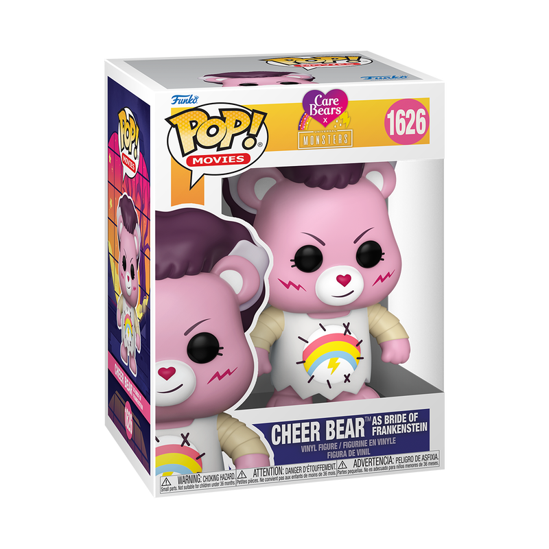 Funko Pop! Care Bears: Cheer Bear as bride of Frankenstein #1626