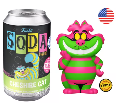 Funko Soda Alice in Wonderland [Disney] Cheshire Cat (Green Can) –  Chase!