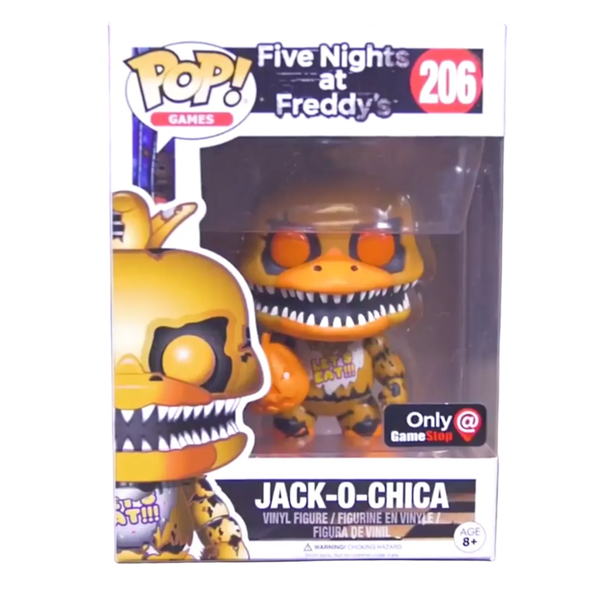 Funko Pop! Five Nights at Freddy's: Jack-O-Chica (GameStop Exclusive) #206