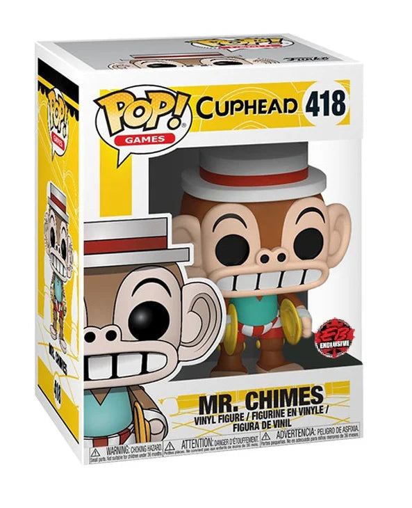 Funko Pop! Cuphead: Mr. Chimes (EB Games) #418