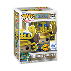 Funko Pop! One Piece: Armored Chopper (Chase) [Exclusive] #1131 [PopShield Armor Premium Hard Protector Included]