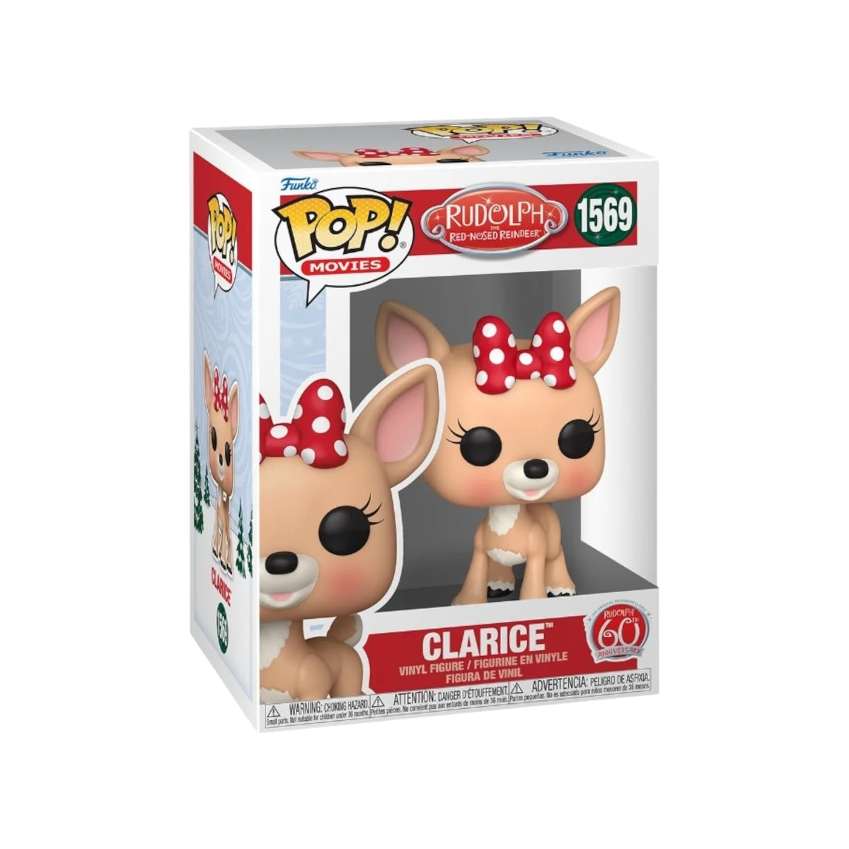 Funko Pop! Rudolph the Red-Nosed Reindeer: Clarice #1569