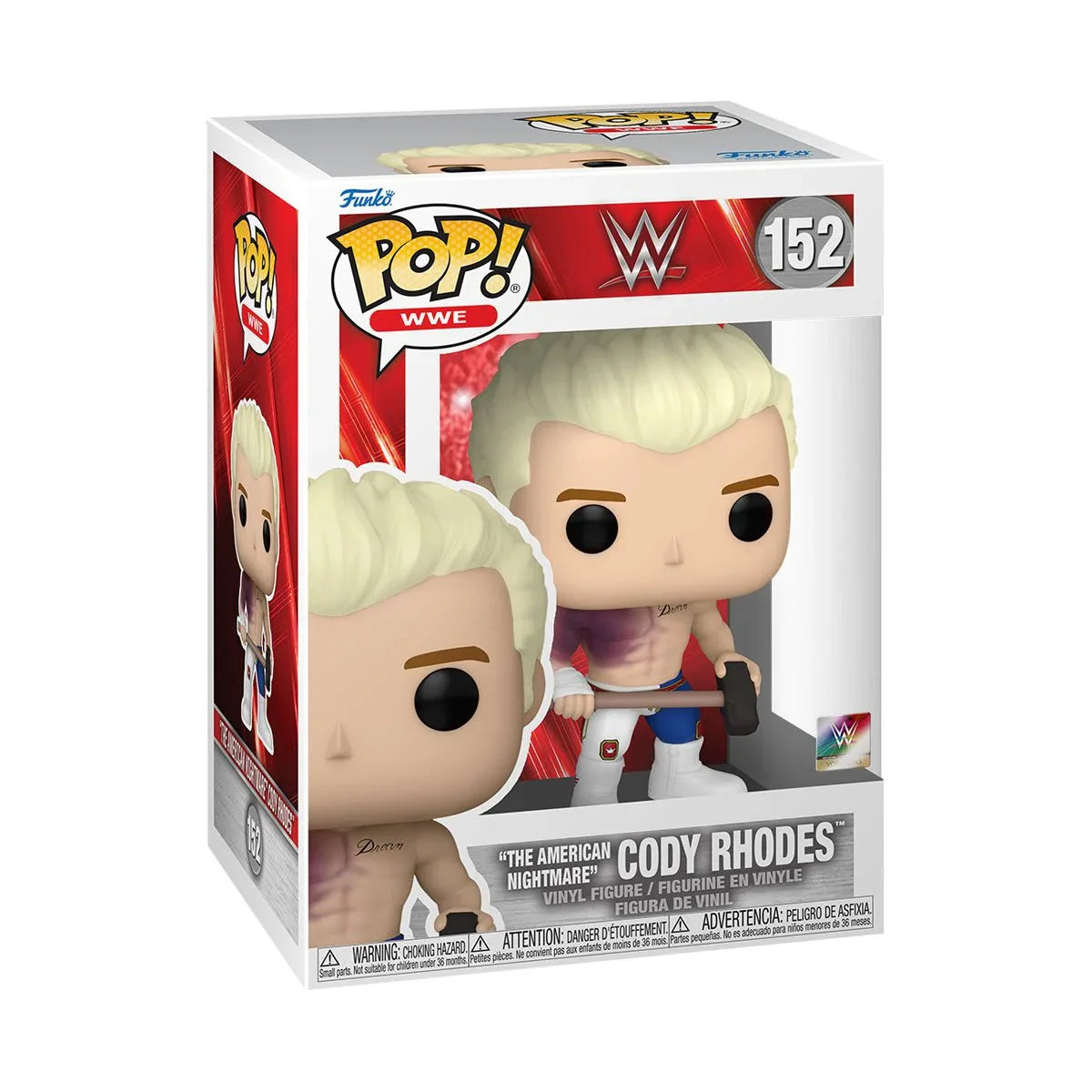 Funko Pop! WWE: "The American Nightmare" Cody Rhodes #152
