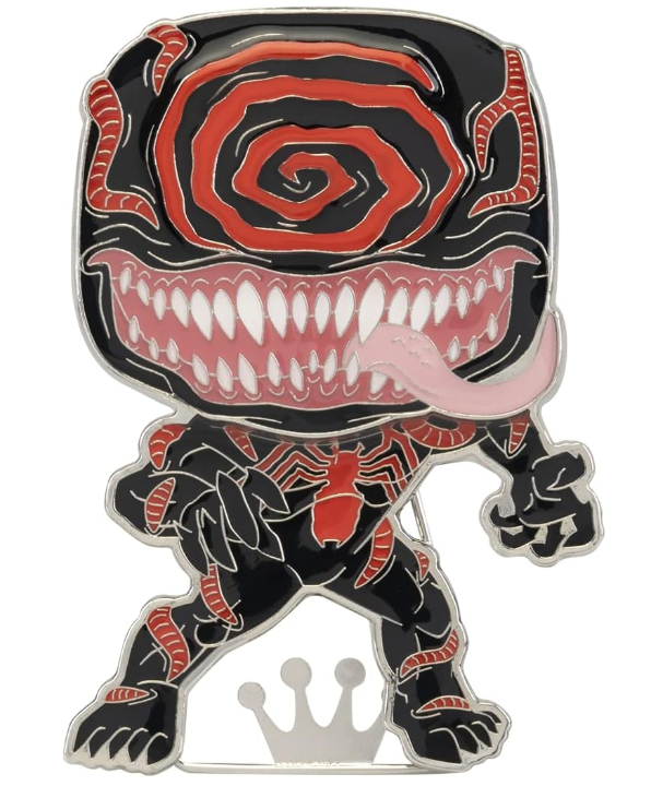 Funko Pop! Pin Marvel Venom #18 Corrupted Venom Enamel Pin