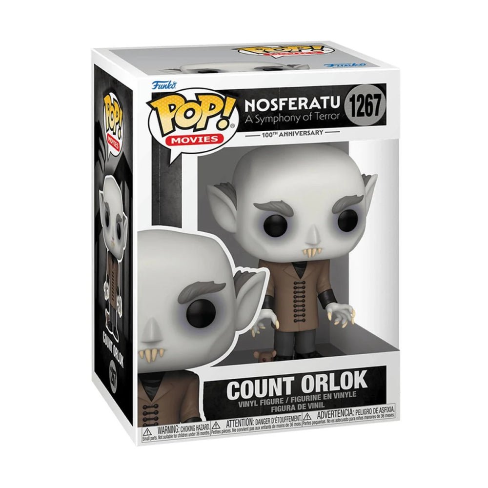 Funko Pop! Nosferatu Count Orlok 100th Anniversary #1267 standard edition in retail box