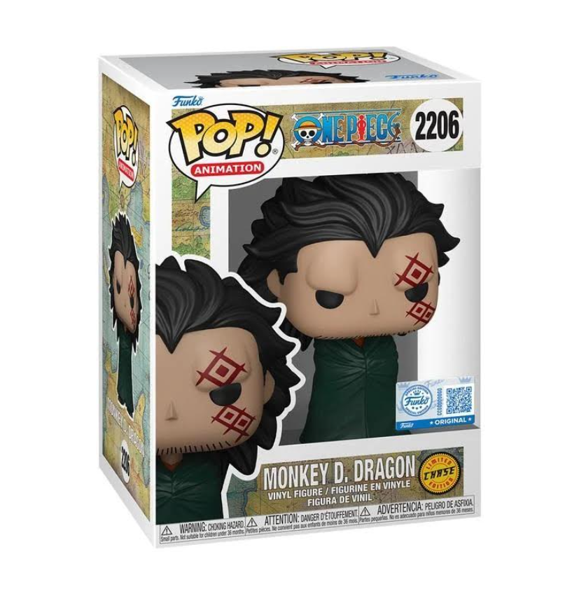 Funko Pop One Piece Monkey D Dragon Chase 2206 in box
