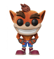 Crash Bandicoot (Flocked) Funko Pop 273 Gamestop Exclusive