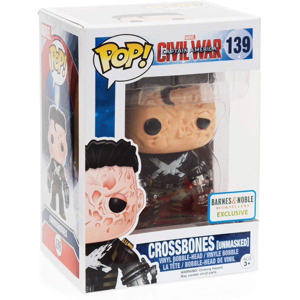 Funko Pop! Captain America Civil War: Crossbones [Unmasked] (Barnes&Noble Exclusive) #139