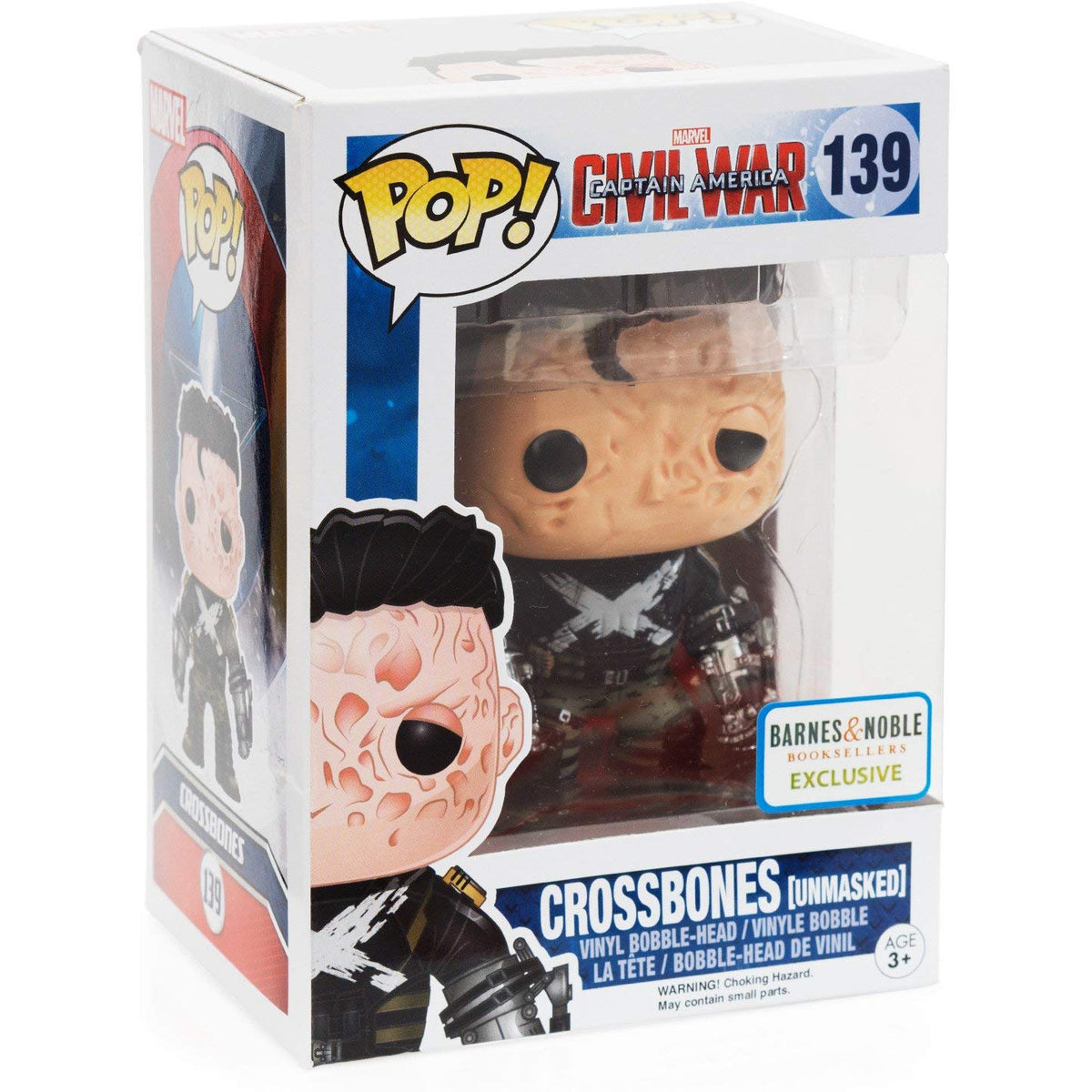 Funko Pop! Captain America Civil War: Crossbones [Unmasked] (Barnes&Noble Exclusive) #139