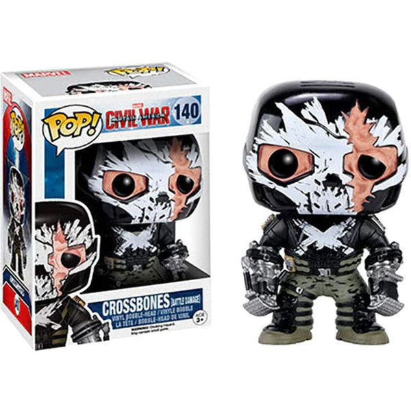 Funko Pop! Captain America Civil War: Crossbones [Battle Damage] #140