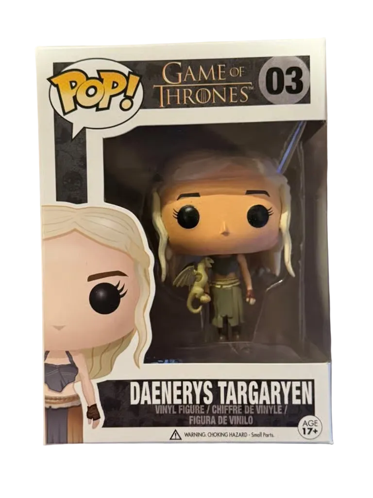 Funko Pop! Game of Thrones: Daenerys Targaryen #03 (beige dragon)