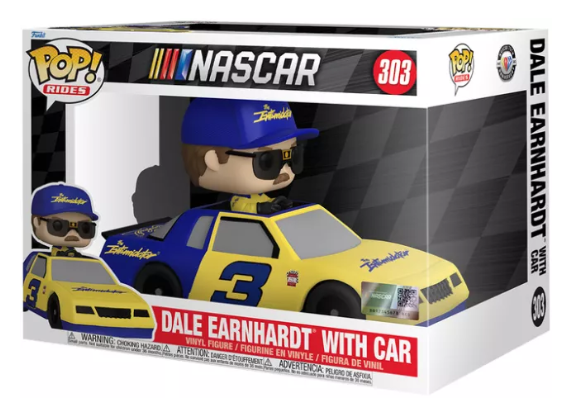 Funko Pop! NASCAR #303 – Dale Earnhardt with Car