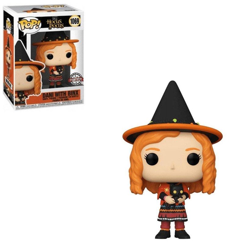 Funko Pop! Hocus Pocus: Dani with Binx (Special Edition) #1069
