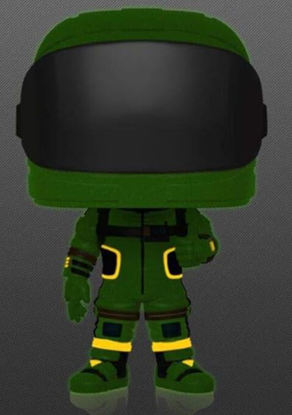 Funko Pop! Games: Fortnite Dark Voyager NYCC Exclusive (Glows in The Dark) #442
