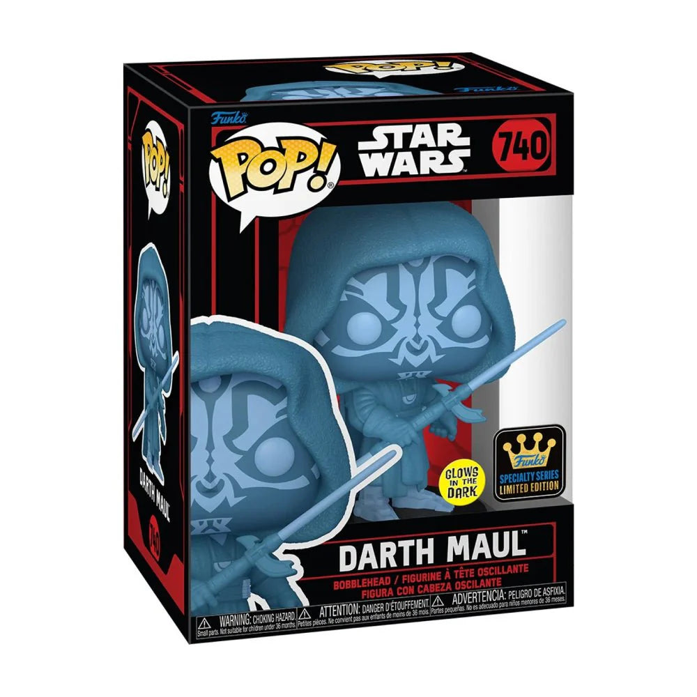 Funko Pop! Darth Maul (Glow in the Dark) [Specialty Series] #740