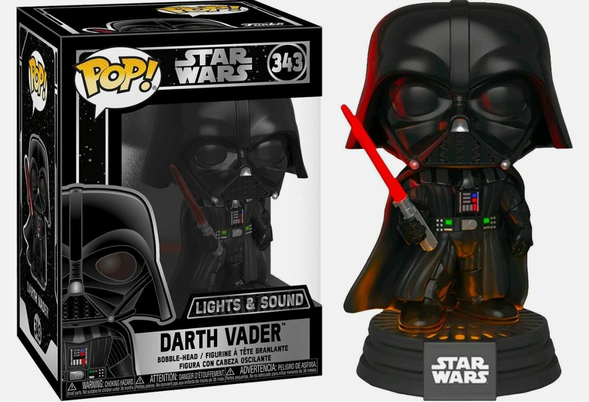 Funko POP! StarWars - Darth Vader [Lights & Sound} (#343)
