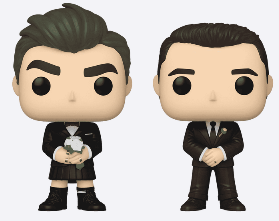 Pop Television Schitt's Creek 3.75 Inch Action Figure 2-Pack - David Rose & Patrick Brewer