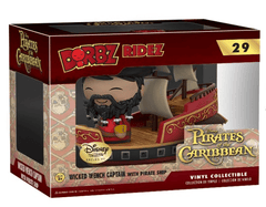 Funko Disney Treasures - Pirates Cove April 2017 (Dorbz Wicked Captain #29) (Smee #278)