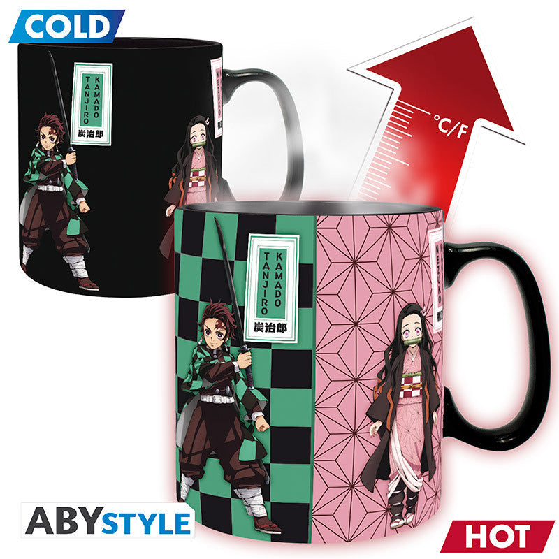 ABYstyle: DEMON SLAYER Mug Heat Change Slayers Big Size