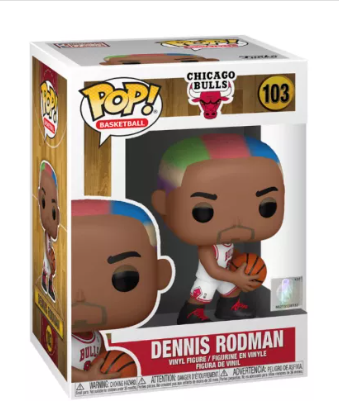 Funko Pop! NBA #103 – Dennis Rodman (Bulls)