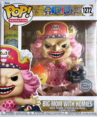 Funko Pop! One Piece Big Mom with Homies Special Edition #1272 boxed collectible