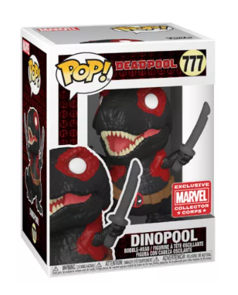Funko Pop! DinoPool (#777) – Marvel (Marvel Collector Corps Exclusive)