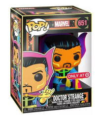 Funko Pop! Marvel – Doctor Strange (Blacklight) #651 [Target Exclusive]
