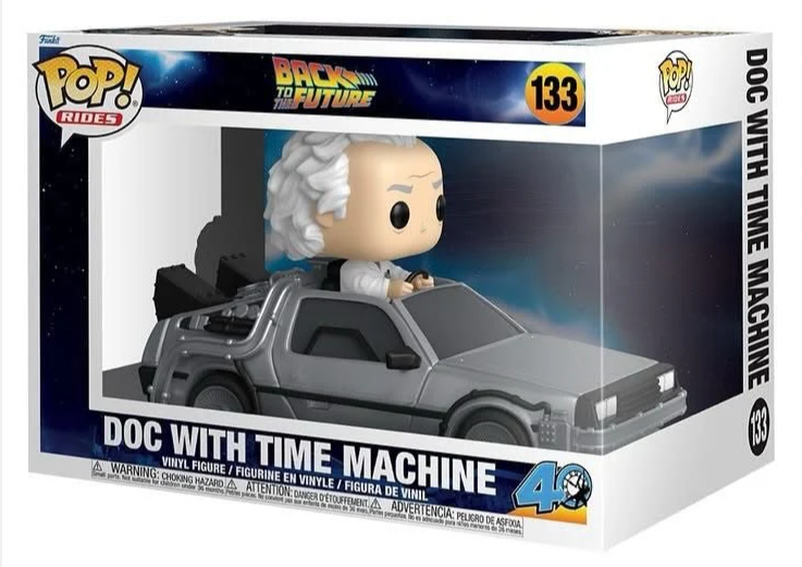 Funko Pop! Movies: Back To The Future - Doc With Time Machine #133