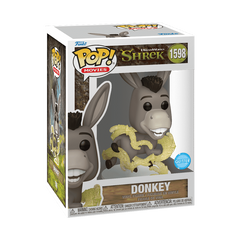 Funko Pop! Donkey (Glitter) #1598 (small rip on top)