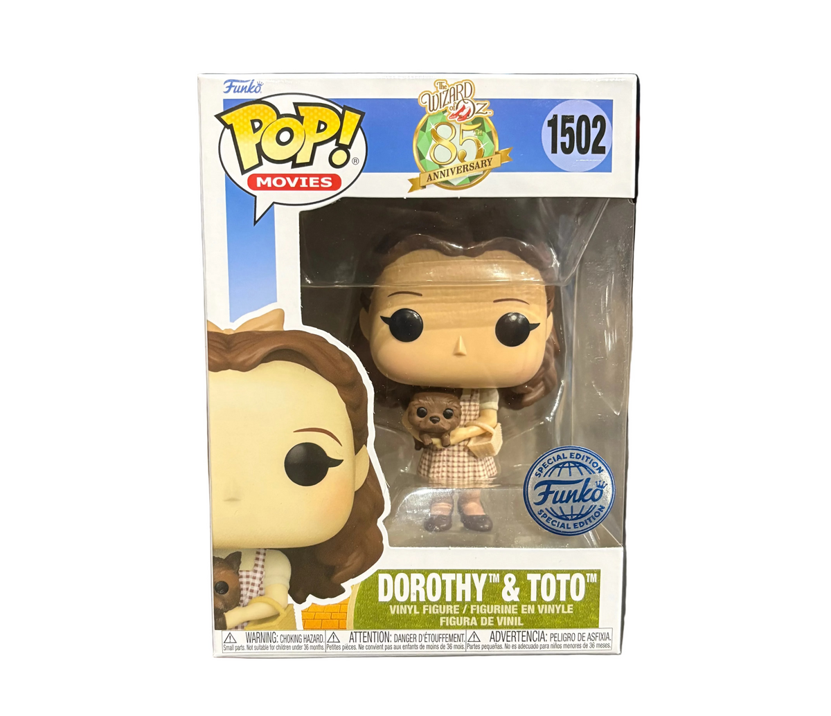 Funko Pop! The Wizard of Oz: Dorothy & Toto (Special Edition) #1502