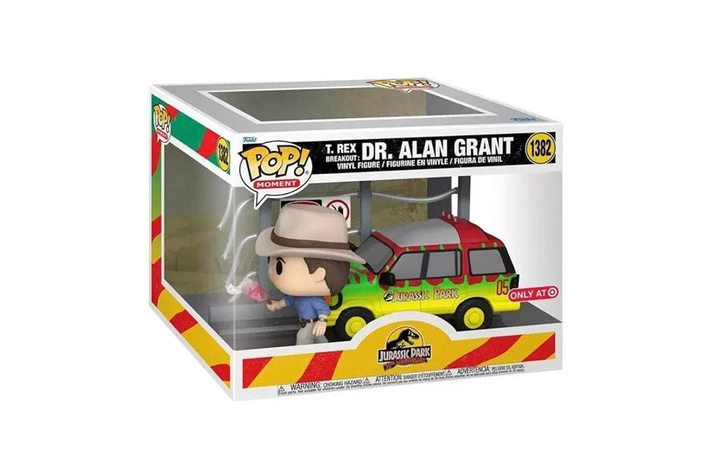 Funko Pop! Jurassic Park 30th Anniversary: T. Rex Breakout: Dr. Alan Grant (Target Exclusive) #1382