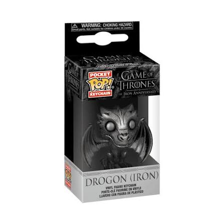 Funko Pop! Keychain: Game of Thrones: Drogon (Iron)