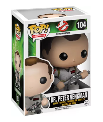 Funko Pop! Ghostbusters  #104 Dr Peter Venkman