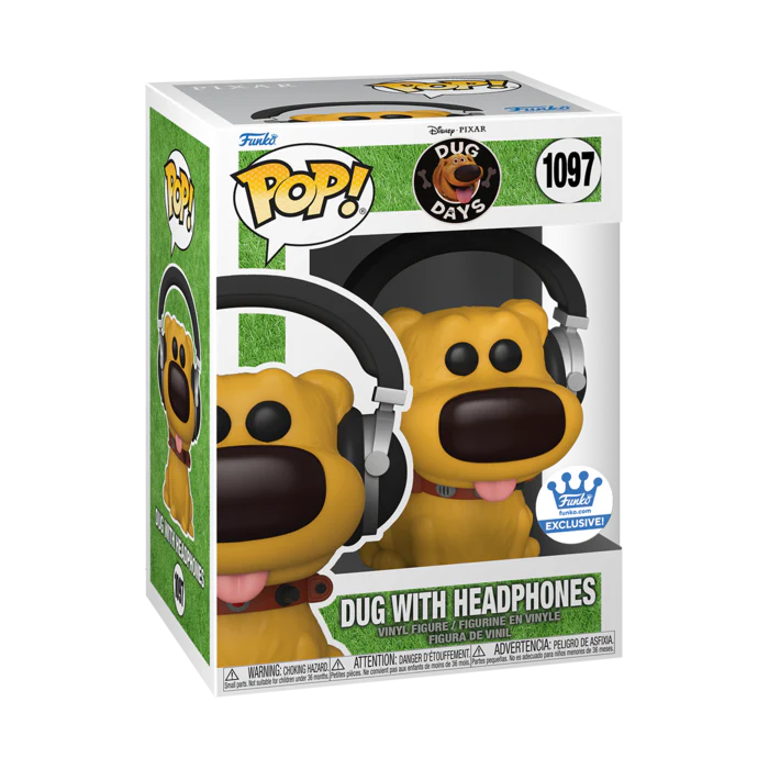 Funko Pop! Dug Days - Dug with headphones (Exclusive) #1097