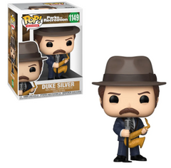 Funko POP! Parks and Recreation - Duke Silver Vinyl Figure #1149