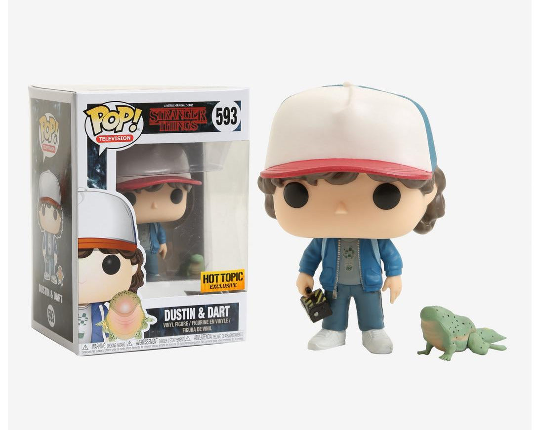 Funko Pop! Stranger Things: Dustin & Dart (Hot Topic Exclusive) #593