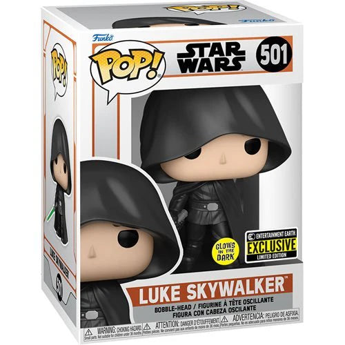 Funko Pop! Star Wars: Luke Skywalker (Glows) [Entertainment Earth Exclusive] #501
