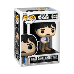 Funko Pop Star Wars Biggs Darklighter Deleted Scenes 802 boxed figure