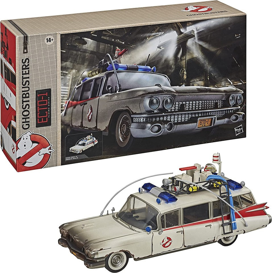 Hasbro Ghostbusters ECTO 1 Vehicle GHB Plasma Series 1:18 Scale (minor box damage)