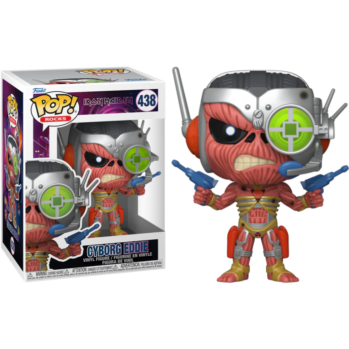 Funko Pop! Iron Maiden: Cyborg Eddie #438