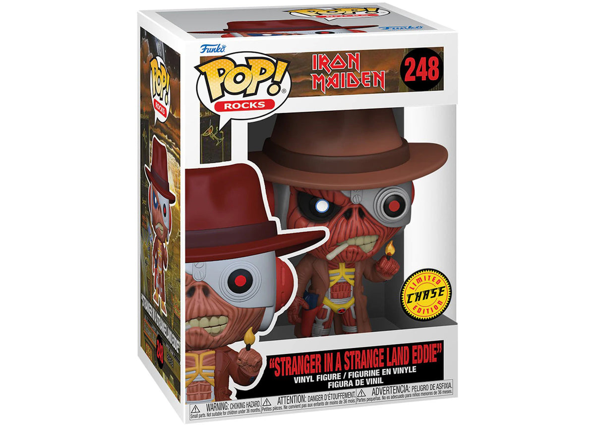 Funko Pop! Iron Maiden: "Stranger in a strange land Eddie" (Chase) #248