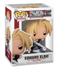 FULLMETAL ALCHEMIST  -  BROTHERHOOD  # 1577  -  POP! VINYL FIGURE OF EDWARD ELRIC WITH BLADE ARM