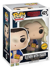 Funko Eleven [with Eggos] #421  (Chase Edition): Stranger Things x Pop!