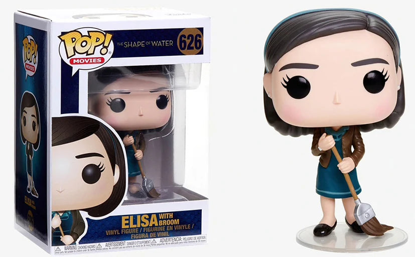 Funko Pop! The Shape of Water: Elisa with broom #626
